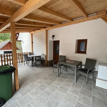 Apartmaji In Sobe Cuder Soča Kültér fotó