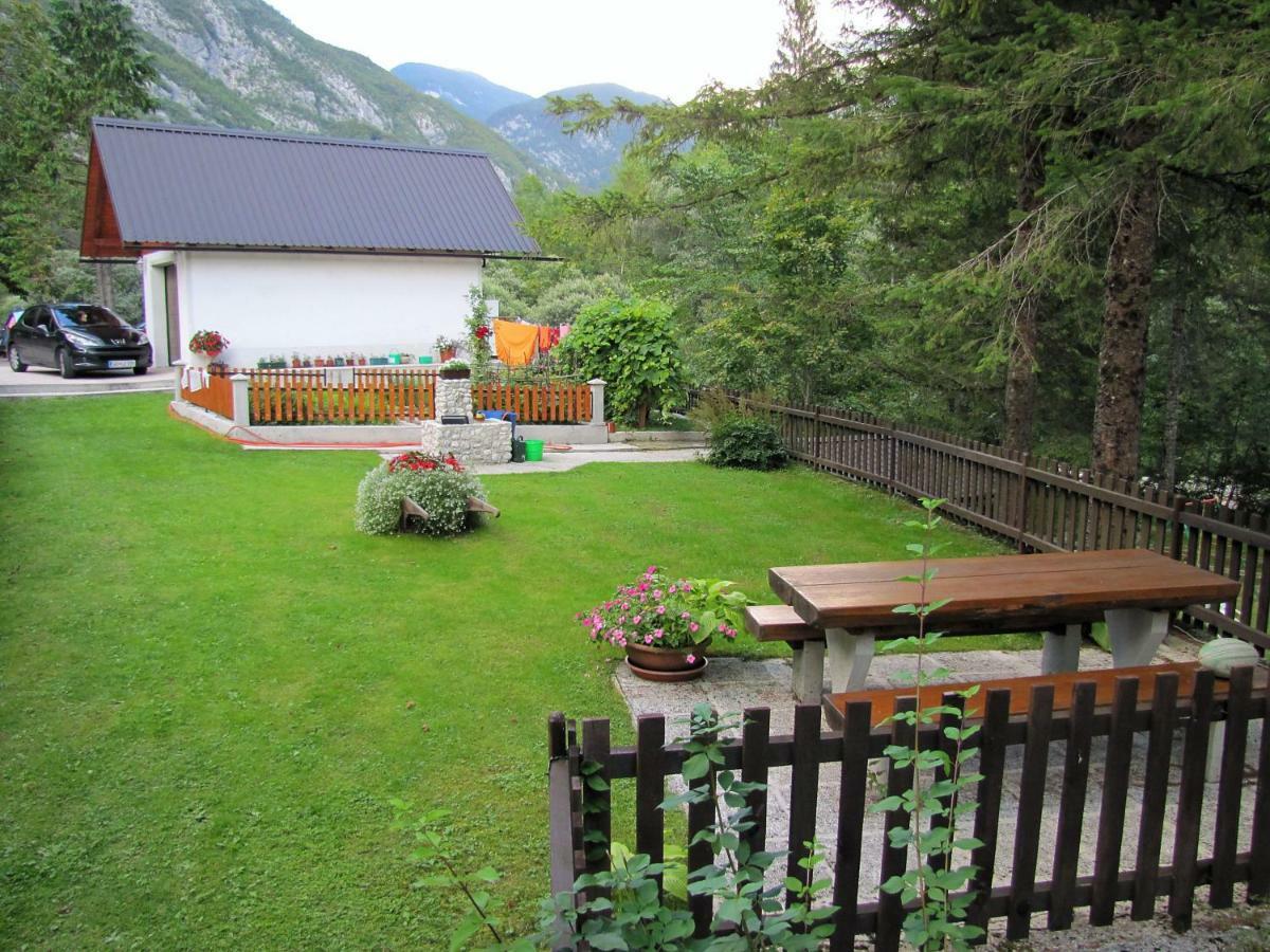 Apartmaji In Sobe Cuder Soča Kültér fotó
