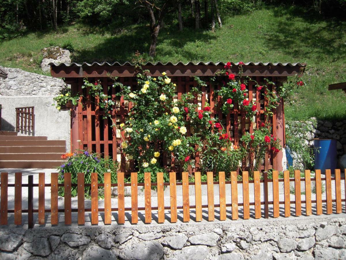 Apartmaji In Sobe Cuder Soča Kültér fotó